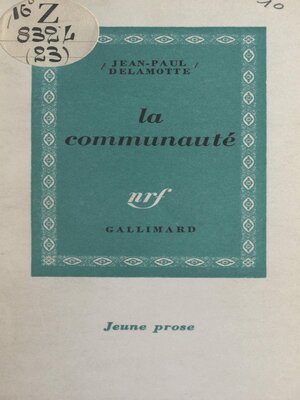 cover image of La communauté